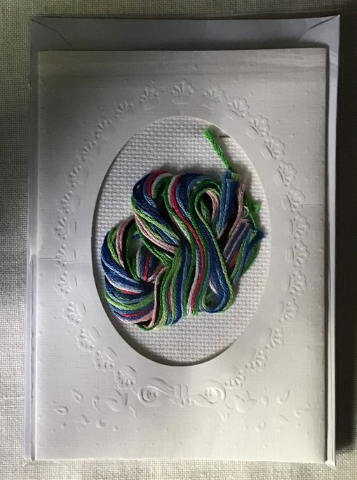 Needlemagic Stitch A Card Cross Stitch Kit - 2059 Best Wishes - Image 2 of 2