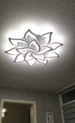 Modern LED Ceiling Lamp | Adjustable Brightness, APP Control, Cal Light
