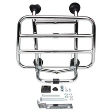 Gepäckträger vorne klappbar Chrom für Vespa Primavera Sprint 50 125 150