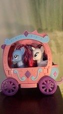 MLP G4  STAR SWIRL & RARITY Royal Gem CARRIAGE Hasbro My little pony poney HTF