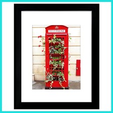 16x20 Picture Frame Black, Display Pictures 11x14 with Mat or 16x20 without M...