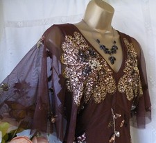 👗***MONSOON BNWT "FIA BROWN"  DRESS SIZE 22***👗