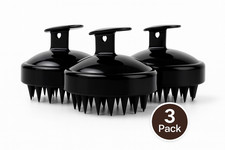 Scalp Massager Shampoo Brush, Hair Scalp Scrubber Shower Hair Brush - Pack of 3