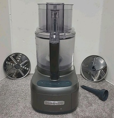 Cuisinart FP11 Food Processor 11 Cup w Work Bowl Blades & Accessories  Gunmetal