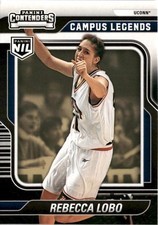 2024-25 Panini Contenders Campus Legends Rebecca Lobo #3 UConn Connecticut