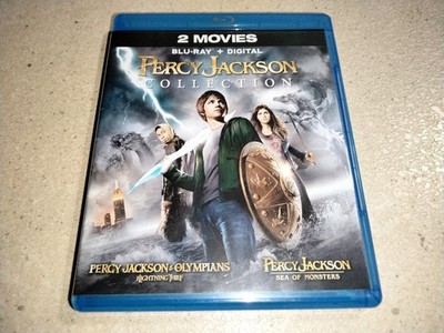 Percy Jackson Olympians Lightning Thief & Sea Of Monsters Collection Blu-ray