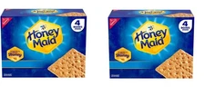Honey Maid Honey Graham Crackers (14.4 oz.) 4 Each Pack Of 2