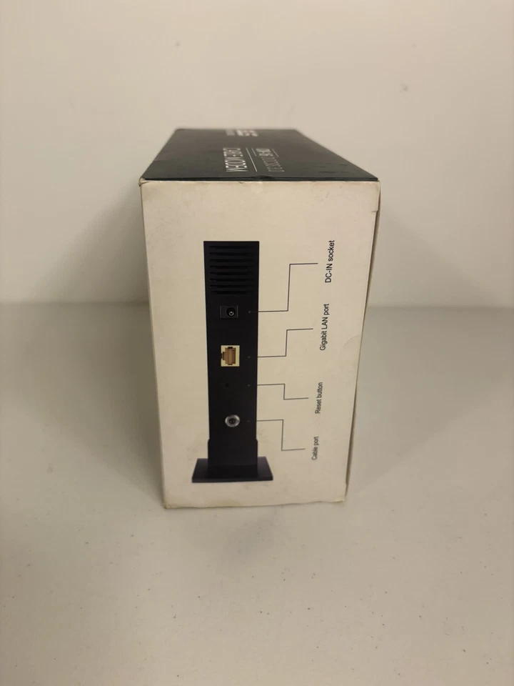 Asus CM-16 DOCSIS 3.0 Cable Modem Gigabit LAN 686Mbps w Power Cord & Ethernet  - Image 2 of 3