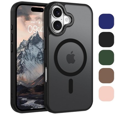 Magsafe Hülle für iPhone 17 Schutzhülle Metall Kamera Schutz Case Handyhülle