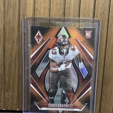 2024 Panini Phoenix Rookie Chris Braswell #170 Tampa Bay Buccaneers Card. rookie card picture