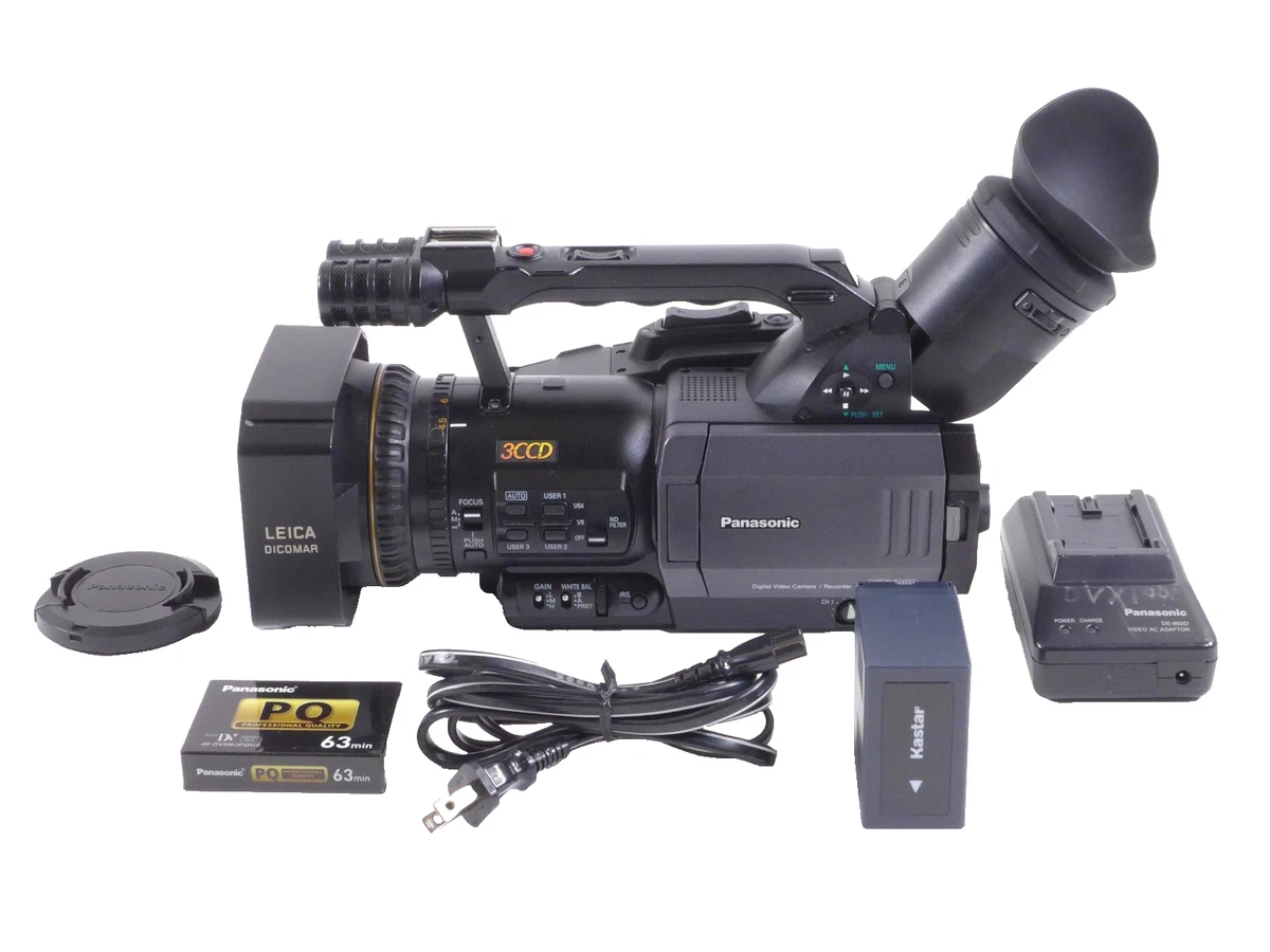 希少 Panasonic AG-DVX100B SONY DCR-VX1000 Câmera Panasonic Dvx100b