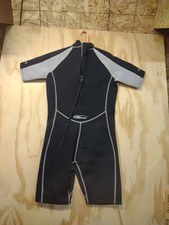 Neosport Wetsuit Size Men's Medium 3mm Front Zip Wetsuit -Great Shape 1394
