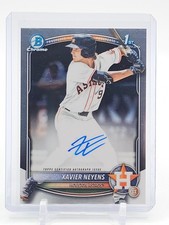 XAVIER NEYENS 2025 BOWMAN CHROME DRAFT 1ST AUTO ROOKIE #CPA-XN ASTROS Q0927