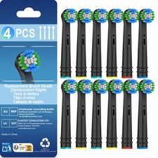 Replacement Toothbrush Heads Compatible with Oral B Braun Pro 1000