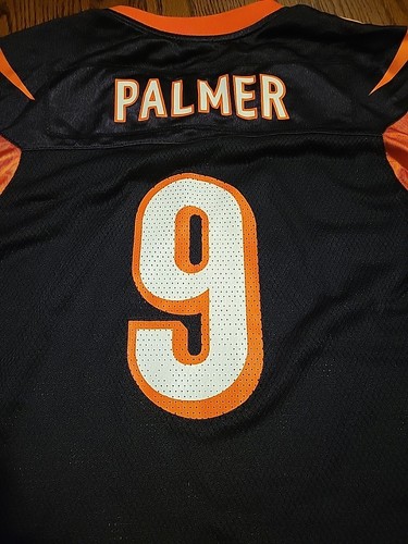 REEBOK CARSON PALMER CINCINNATI BENGALS TRIKOT NFL JUGEND L FOOTBALL JUNGEN 14-16 - Bild 8 von 8