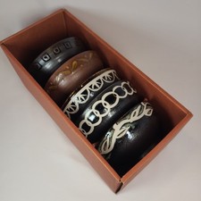 Kafuh Pottery Rice Bowls - Set of 5 - Boxed