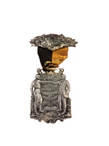 1907 Firemen's Association of Pennsylvania Pittsburgh PA Delegate Medal Badge