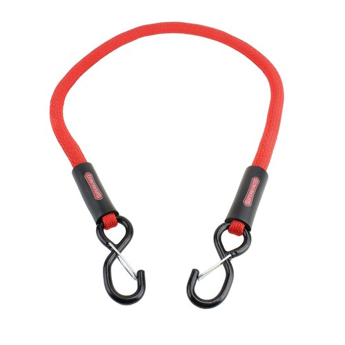 SuperBungee 24 in. Pro-Grade Cord Steel Spring-Clip Rubber-Coated Hooks 3440R