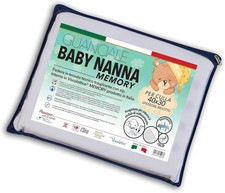G.850937 Cuscino Baby Nanna Memory Culla, Guanciale 40 X 30 Cm, Made in Italy, B