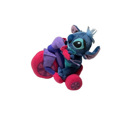 Disney Store Lilo And Stitch Tricycle Bike Riding Mini Bean Bag Plush 5" - Picture 2 of 7