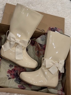 Joyfolie Genevieve Boot In Vanilla Size Girls 10 New In Box