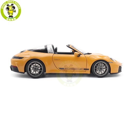 1/18 Porsche 911 Targa 2024 Norev 187190 Bahama Yellow Diecast Model Car - Picture 7 of 14