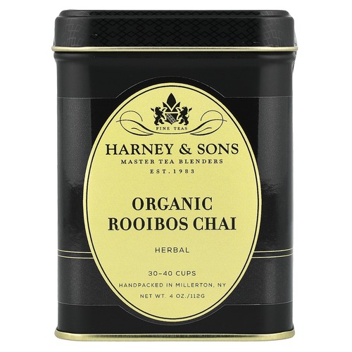 Herbal Tea, Organic Rooibos Chai, Caffeine Free, 4 oz (112 g)