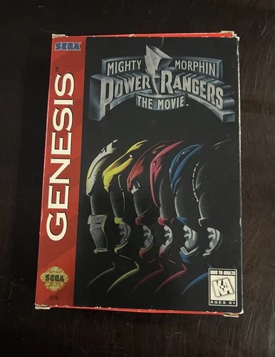 Mighty Morphin Power Rangers The Movie – Sega Genesis Tested & Working