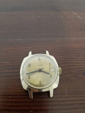 Vintage Ruhla Uhr &ndash; Mechanisch/Handaufzug &ndash; DDR &ndash; Funktioniert &ndash; Ohne Armband