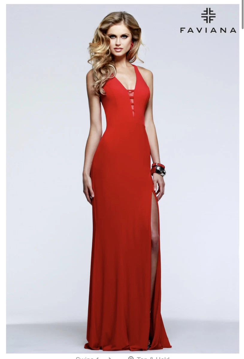 Red Maxi Evening Dress for sale | eBay UK