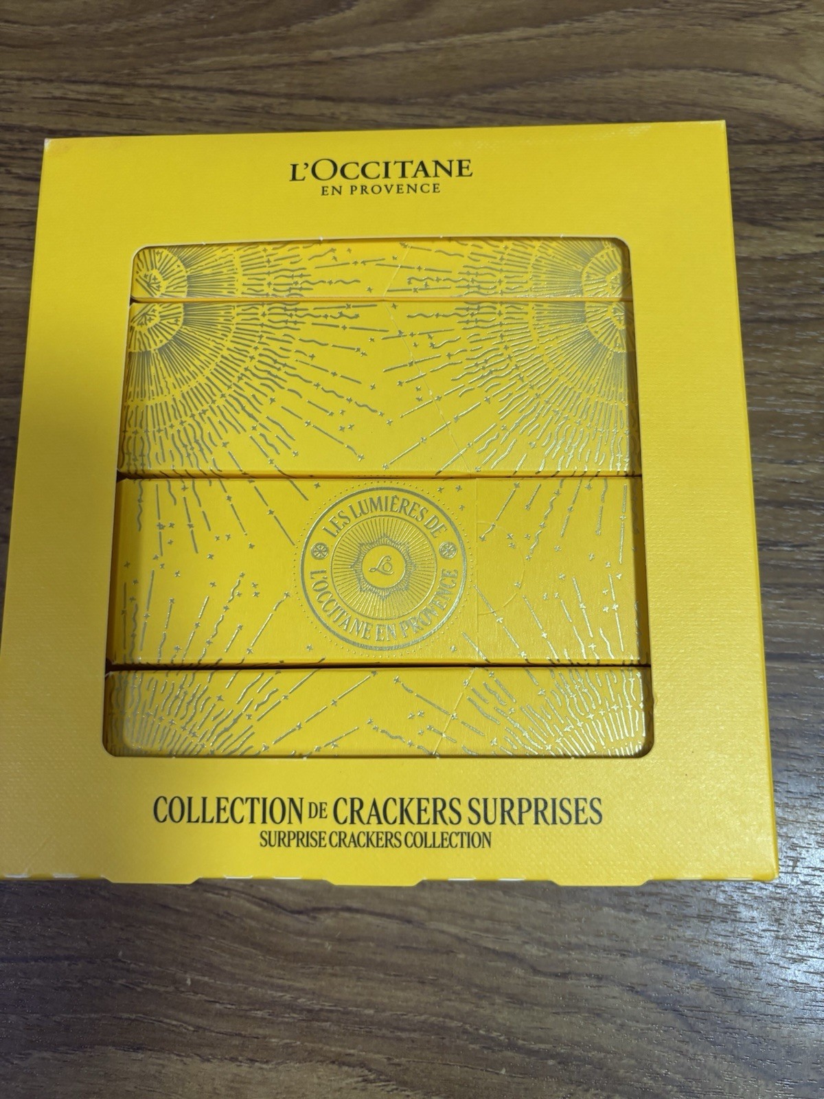 L'Occitane 💛 Festive Crackers Collection. Set of 4 Skincare 35ml & 10ml 💛 BNIB