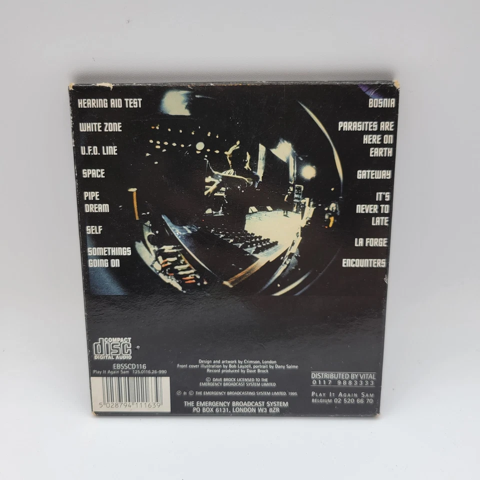 Dave Brock - Strange Trips & Pipe Dreams CD 1996 Space Rock Emergency Broadcast - Image 2 of 3