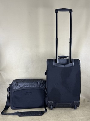 Oakley Black Luggage 22” Upright Wheeled Carry On Suitcase & 16