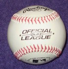 Brad Thompson Autographed Baseball — photo 2