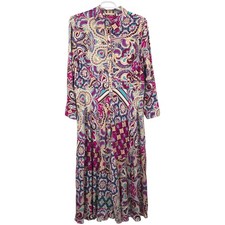 Soft Surroundings Women's Plus Size Palermo Soho Maxi Dress Size 1X