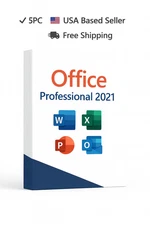 5 PC MS 2021 Office 2021 USB STANDALONE FULL COMPLETE VERSION PACK