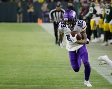 Jalen Nailor Running Action Drive Minnesota Vikings 8x10 NFL Football Photo