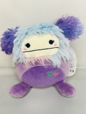 Squishmallows Official Kellytoy 5 Inch Soft Plush Valentines Eden the Bigfoot
