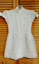 Vintage Elana Diran Original White Lace Girl's First Holy Communion Dress size 8