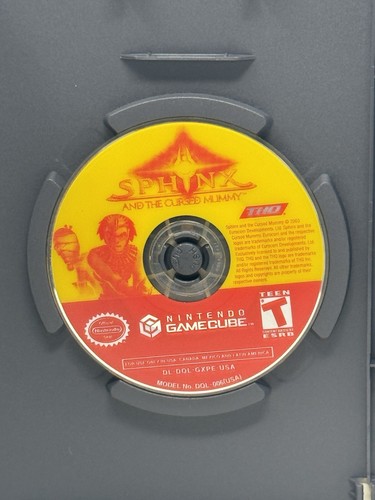 Sphinx and the Cursed Mummy (No Scratches) for Nintendo GameCube *GC* Tested - Picture 6 of 12