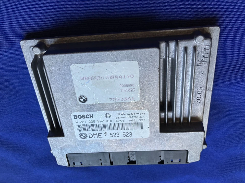 '02-03 (a través de 2/03) BMW 745i 745Li Motor ECM Módulo de Control Electrónico 7523523 Foto 3 de 4