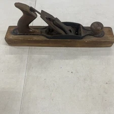 Vintage Bailey Wooden Carpentry 15” Block Plane Carpenter Tradesman Tool