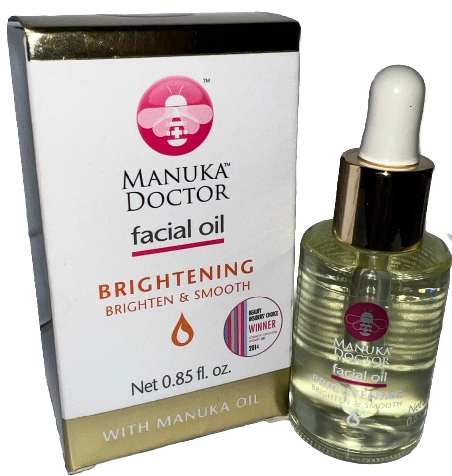 Manuka Doctor Facial Oil Brightening & Smooth (0.85 fl. oz) New In Box See Pics - Image 3 of 4