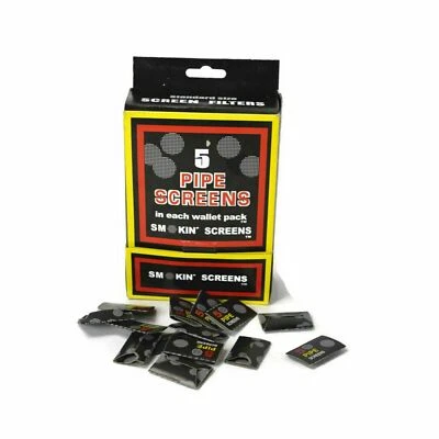 Metal Pipe Screens Smoking Screen Filters Premium Gauzes Standard Size .