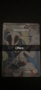 Pokémon TCG Korrina Furious Fists 111/111 Holo Full Art Ultra Rare