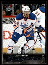 2015-16 Upper Deck Jujhar Khaira Rookie Edmonton Oilers #456