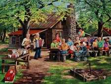 SunsOut Anniversary Waltz 500 Piece Jigsaw Puzzle By Ken Zylla