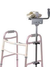 Walker Platform Attachment with Adjustable Padded Cuff, No Tools Needed, Attache