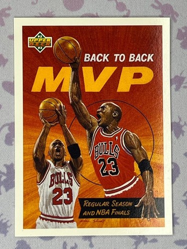 1992-93 Upper Deck Michael Jordan #67 Back To Back MVP