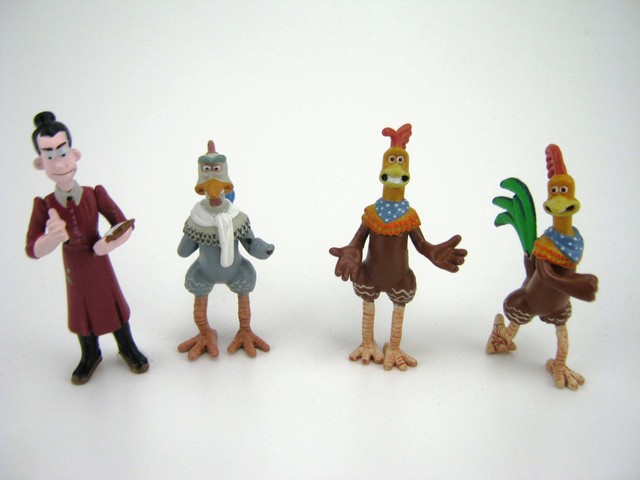 chicken run action figures